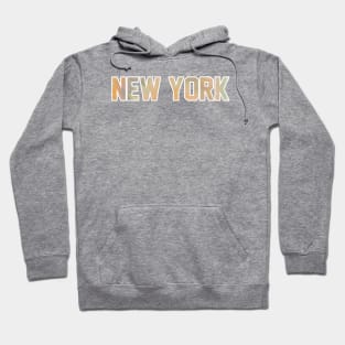 New York Pastel Tie dye Hoodie